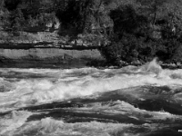 61617CrLeBw - Along the White Water Walk at Niagara Falls  Peter Rhebergen - Each New Day a Miracle